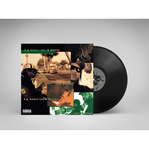 B.G Knocc Out & Dresta - Real Brothas 2xLP, Reissue (Pre order, arrives late march)
