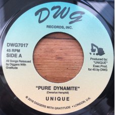 Unique - Pure Dynamite / Axe Maniac, 7", Reissue