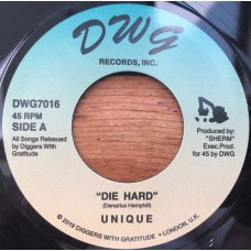 Unique - Die Hard / War Rap, 7", Reissue