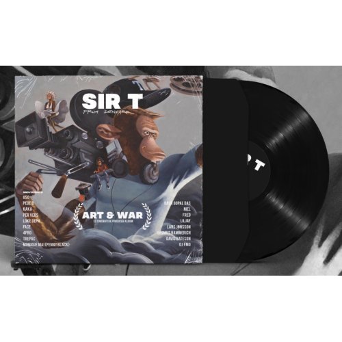 Sir T - Art & War, LP (Sort vinyl)