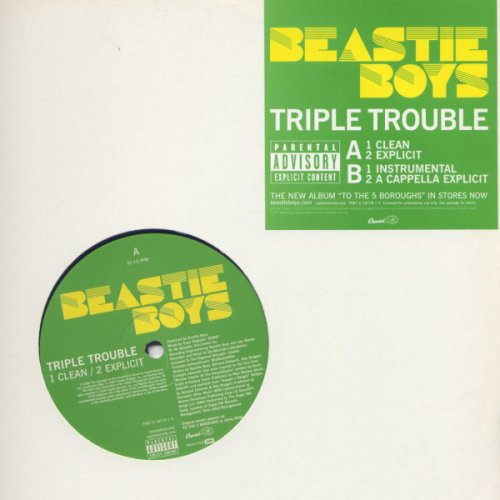Beastie Boys - Triple Trouble, 12", Promo