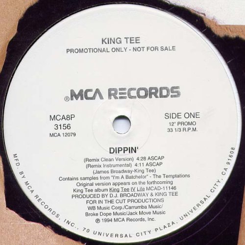 King Tee - Dippin' / Duck, 12", Promo