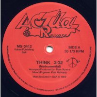 Main Source - Think / Atom, 12", Reissue