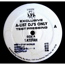 Queen Latifah - Wrath Of My Madness, 12", Test Pressing