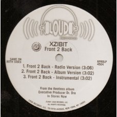 Xzibit - Front 2 Back, 12", Promo