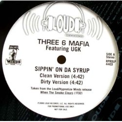 Three 6 Mafia - Sippin' On Da Syrup, 12", Promo