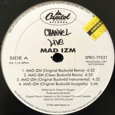 Channel Live - Mad Izm (Buckwild Mixes), 12", Promo
