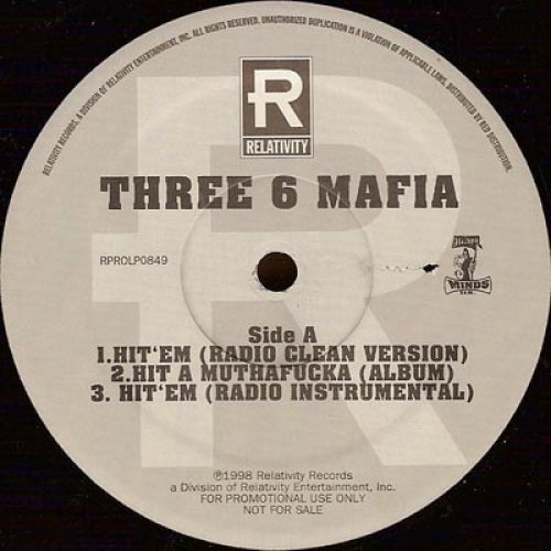 Three 6 Mafia - Hit'Em / Motivated, 12", Promo