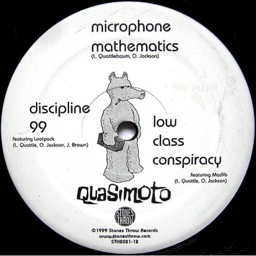 Quasimoto - Microphone Mathematics, 12", Repress