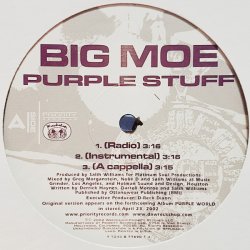 Big Moe - Purple Stuff / When I, 12"