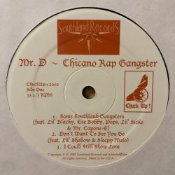 Mr. D - Chicano Rap Gangster, 12", Sampler