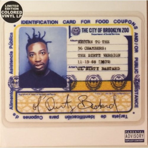 Ol' Dirty Bastard - Return To The 36 Chambers: The Dirty Version, 2xLP, Reissue