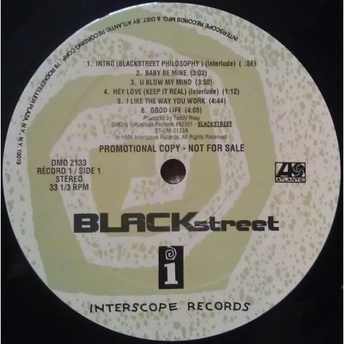 Blackstreet - Blackstreet, 2xLP, Promo