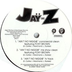 Jay-Z - Ain't No Nigg@ / Dead Presidents, 12", Promo