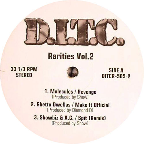 D.I.T.C. - Rarities Vol.2, 12"