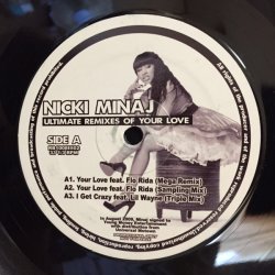 Nicki Minaj - Ultimate Remixes Of Your Love / Dutty Dutty, 12", Promo