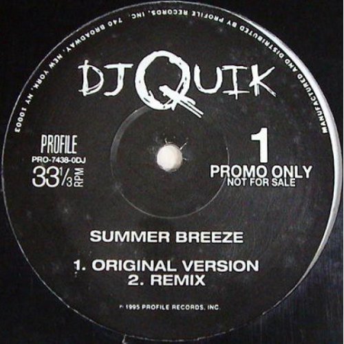 DJ Quik - Summer Breeze, 12", Promo, Reissue