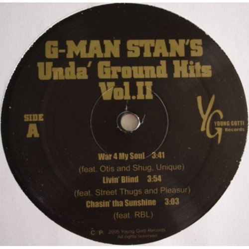 G-Man Stan - G-Man Stan's Unda-Ground Hits Vol. II, 12"