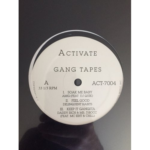 Various - Activate Gang Tapes, 12"