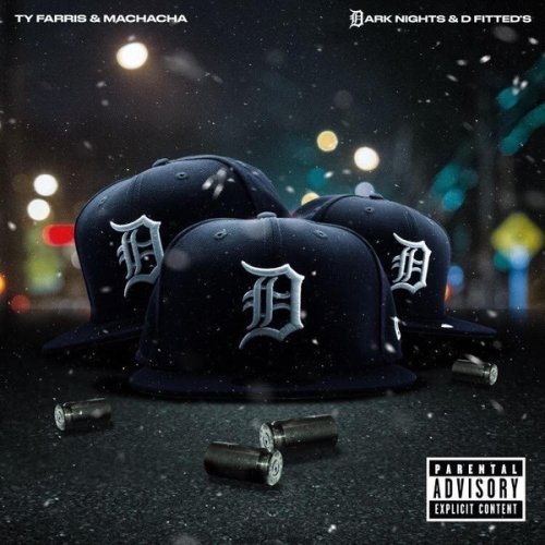 Ty Farris x Machacha - Dark Nights And D Fitted's, LP