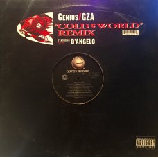 Genius / GZA Featuring D'Angelo - Cold World (Remix), 12"