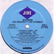 Whodini - You Brought It On Yourself, 12"