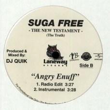 Suga Free - Angry Enuff, 12", Promo
