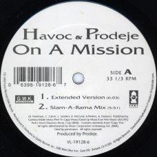 Havoc & Prodeje - On A Mission, 12"