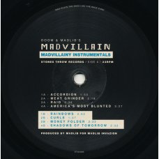 Doom & Madlib's - Madvillain - Madvillainy Instrumentals, 2xLP