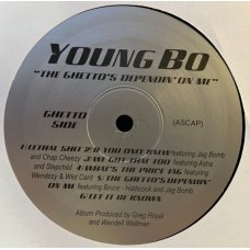 Young Bo - The Ghetto's Dependin' On Me, LP