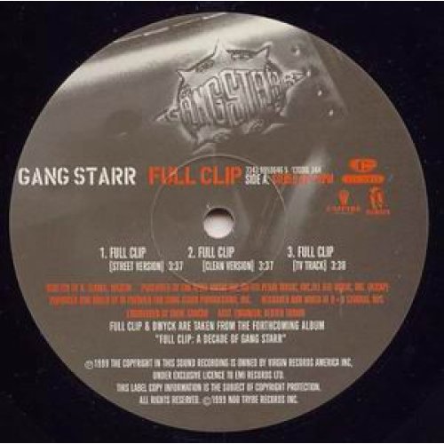 Gang Starr - Full Clip / DWYCK, 12"