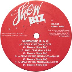 Showbiz & A.G - Soul Clap, 12", EP, Reissue