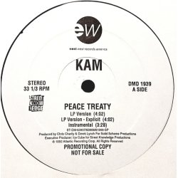 Kam - Peace Treaty / Y'all Don't Hear Me Dough, 12", Promo