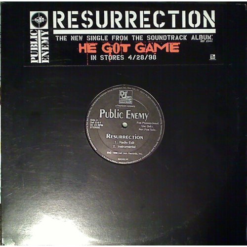 Public Enemy - Resurrection, 12", Promo