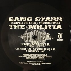 Gang Starr - The Militia, 12", Promo