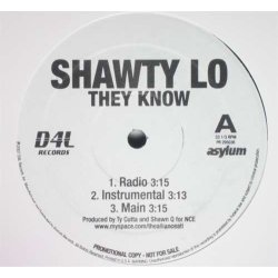Shawty Lo - They Know, 12", Promo