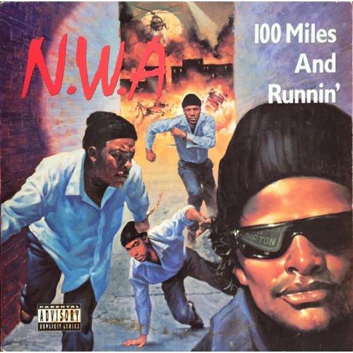 N.W.A - 100 Miles And Runnin', 12", EP