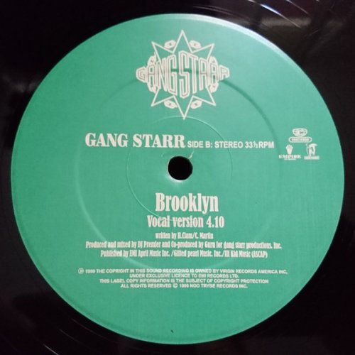Gang Starr - Dough In Advance / Brooklyn, 12"