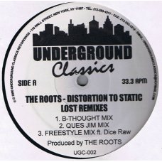 The Roots - Distortion To Static (Lost Remixes), 12", Reissue