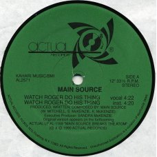 Main Source - Watch Roger Do His Thing, 12", Reissue