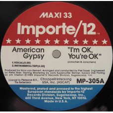 American Gypsy - I'm OK, You're OK, 12"