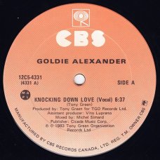 Goldie Alexander - Knocking Down Love, 12"