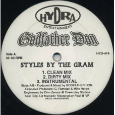 Godfather Don - Styles By The Gram / World Premiere / Properties Of Steel, 12"