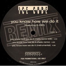 Ice Cube - You Know How We Do It (Remix), 12", Promo