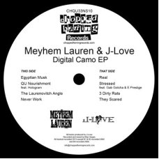 Meyhem Lauren & J-Love - Digital Camo EP, 12", EP