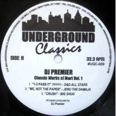 DJ Premier - Classic Works Of Mart Vol. 1, 12"