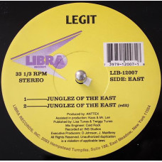 Legit - Junglez Of The East, 12"