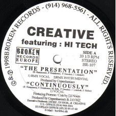 Creative Featuring Hi Tech - The Presentation, 12"