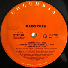 Kurious - Uptown Shit / Spell It Wit A "J", 12", Reissue