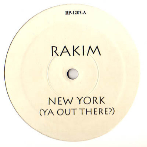 Rakim - New York (Ya Out There?), 12"